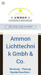 Mobile Screenshot of ammon-lt.de